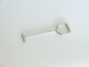 ステンレスオープンストッパー 本体 L=133mm
