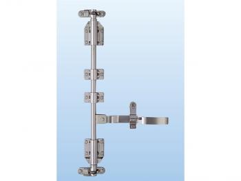 ステンレスサイドハンマーロックセット φ21.7用 2本爪(パイプ無)