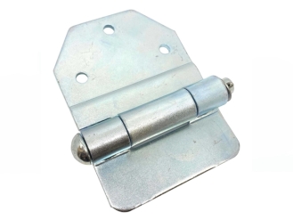 Block Hinge J6 Outer Groove Side 2mm Step No Pilot Hole L Plated