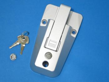 Steering wheel lock 2003 with key Silver (H = 37.2mm)