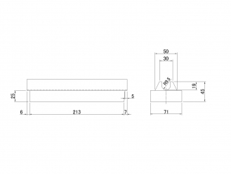 ディスタンスピース L=213
