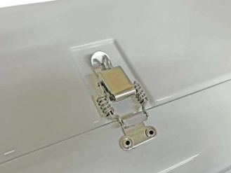 FRP工具箱 900×450×460mm 白 YJK-900