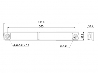 Koito LED汽车高亮度和停止转弯顺序LED-ADDRCLS 24V