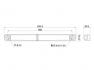 小糸 LED車高灯&ストップ・ターン LED-ADDRCL 24V