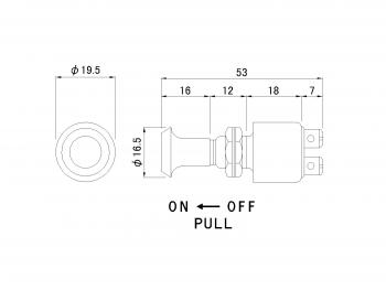 引出しスイッチ PS12