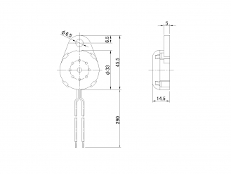 YEC迷你闹钟TA015-11（12/24V通用）