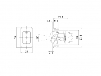 JB キャブ内スイッチ UD･いすゞ(4t・大型)用 作業灯 JB-5213