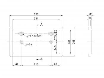 ナンバー枠 皿型 メッキ 小型、中型用