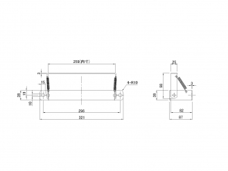 ステンレス車輪止め/歯止めステー 【サングリップ専用】