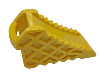 タイヤストッパー J3B-LY 黄色 PE製