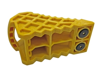 タイヤストッパー J3B-LY 黄色 PE製