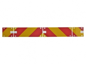 Koito Rear Reflector Zebra Irregular 4-part Type NLR-4AHZSN