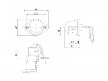數日野燈正品（有24V10W ECE燈泡）