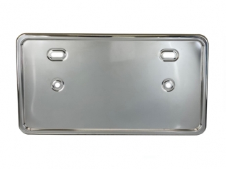 Stainless steel number frame Thin press type for small and medium size
