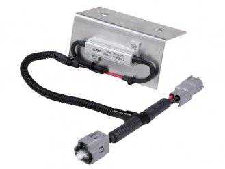 Tyco金属包覆的LED数字灯电阻器25W-22Ω，带防水连接器和铝制支架，用于Fuso紧凑型汽车