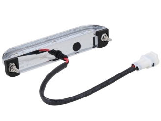 LEDナンバーランプ LSL-1014AV ECE認証(DC12/24V共用) 防水コネクタ付