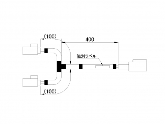 LSL-1014AV 2灯用ハーネス ふそう大型･中型車用