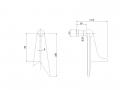 Dump upper shaft 4t for reinforced type L