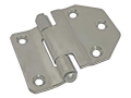 Stainless block hinge middle groove stepped side φ10 pin R