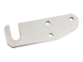 Stainless steel block bracket 8 x 65 flat R