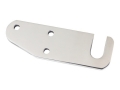 Stainless steel block receiver 8 x 65 flat L