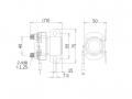 Mitsuba magnetic relay MS3-142 24V