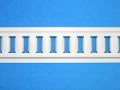 Aluminum lashing rail L = 3200 mm (without hole)