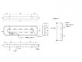 JB 看板灯(アンドン) LED式 アルミ製 大 24V アクリルレンズ