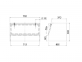 不銹鋼工具箱 750 x 450 x 450 mm HFT-750 SUS304