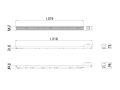 アルミ製ジョロダー L=1100セット SAS110A308K