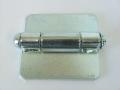For L-plated round pin hinge 4t dump