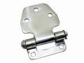 Stainless Block Hinge Medium Groove Side φ10 Pin L for Small Cars
