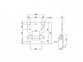 Stainless steel hinges outside New Groove Block