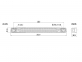 小糸 LEDロングマーカーランプ アンバー LED-MLA 24V