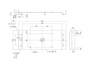 Vehicle inspection compatible number stay LSL-1014 Number lamp mounting stay Large size HM-4 type 2 lights