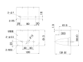 不銹鋼標記支架 L 型 JB-MU24/SMLUL SUS430