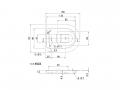 Floor hook collar switching type 2t for 4.5t presser
